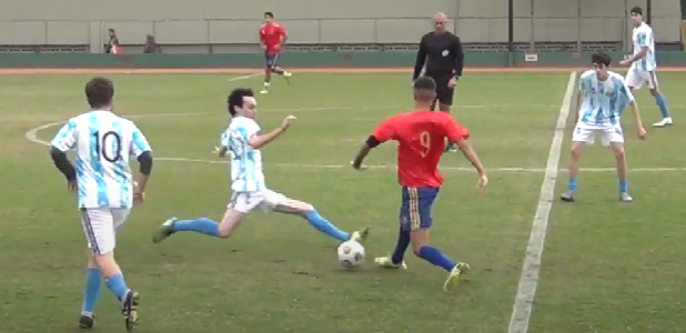 Principal: Argentina 0x2 Espanha.